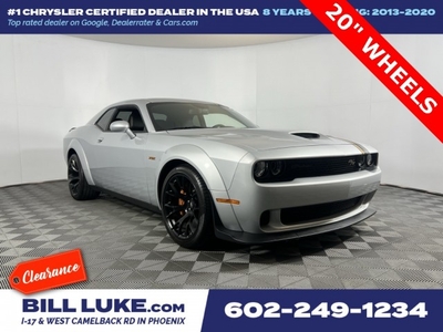 CERTIFIED PRE-OWNED 2022 DODGE CHALLENGER R/T SCAT PACK WIDEBODY