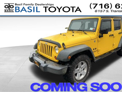 Used 2008 Jeep Wrangler Unlimited X 4WD