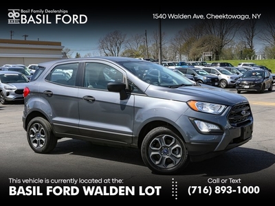 Used 2020 Ford EcoSport S 4WD