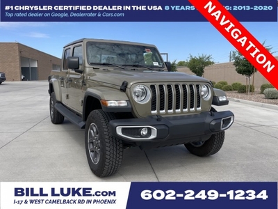 CERTIFIED PRE-OWNED 2020 JEEP GLADIATOR OVERLAND NORTH EDITION WITH NAVIGATION & 4WD