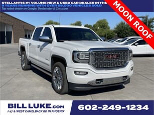 PRE-OWNED 2018 GMC SIERRA 1500 DENALI WITH NAVIGATION & 4WD