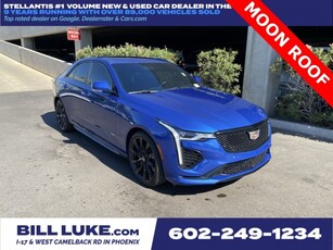 PRE-OWNED 2020 CADILLAC CT4 V-SERIES AWD