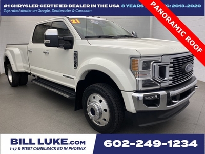 PRE-OWNED 2021 FORD F-450SD LARIAT DRW 4WD