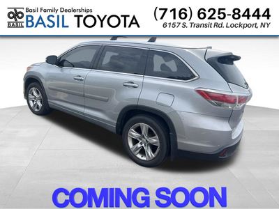 Used 2014 Toyota Highlander Limited With Navigation & AWD