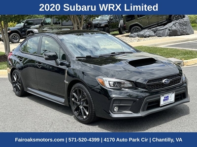 Used 2020 Subaru WRX Limited w/ Popular Package #3 (IZT)