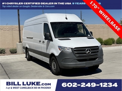 PRE-OWNED 2022 MERCEDES-BENZ SPRINTER 2500 CARGO 170 WB HIGH ROOF