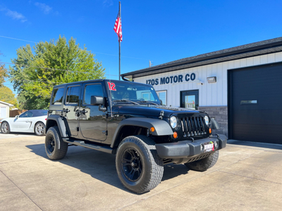 2012 Jeep Wrangler Unlimited 4WD 4dr Sport for sale in Waterloo, IA