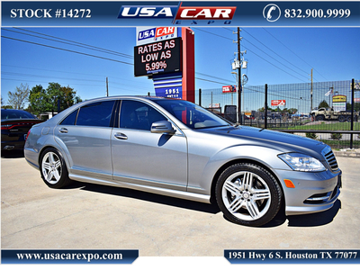 2013 Mercedes-Benz S-Class S 550 AMG Sport 4.6L V8 for sale in Houston, TX