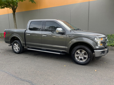 2016 FORD F 150 F-150 F150 4WD SUPERCREW LARIAT 5.0L V8/CLEAN CARFAX for sale in Portland, OR