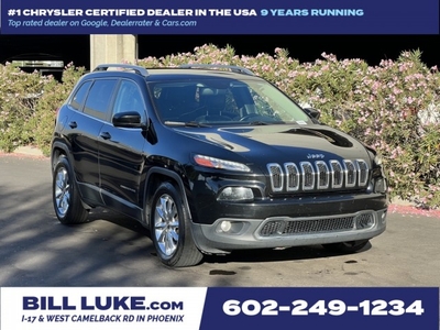 PRE-OWNED 2017 JEEP CHEROKEE LIMITED