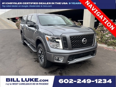 PRE-OWNED 2018 NISSAN TITAN PRO-4X WITH NAVIGATION & 4WD