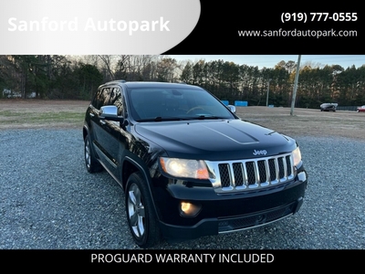 2013 Jeep Grand Cherokee Overland 4x4 4dr SUV for sale in Sanford, NC