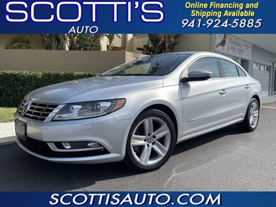 2014 Volkswagen CC Sport~ ONLY 45K MILES~ CLEAN CARFAX~ WELL SERVICED~ 2.O TURBO~ LEATHER~ GREAT ON for sale in Sarasota, FL