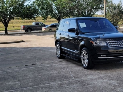 2016 LAND ROVER RANGE ROVER SUPERCHARGED for sale in Houston, TX