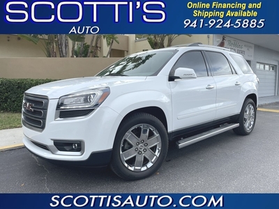 2017 GMC Acadia Limited Limited~ 3RD ROW SEAT~ LEATHER~ BEST FLORIDA COLOR COMBO~ 6 CYL~NICE!~ WE OF for sale in Sarasota, FL