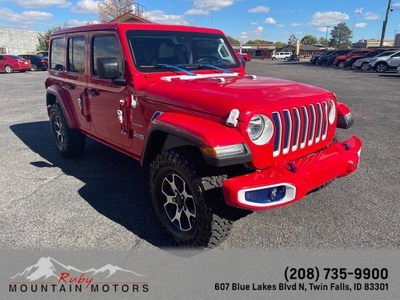 2020 Jeep Wrangler Unlimited Sahara for sale in Wendell, ID