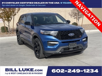 PRE-OWNED 2021 FORD EXPLORER ST WITH NAVIGATION & 4WD