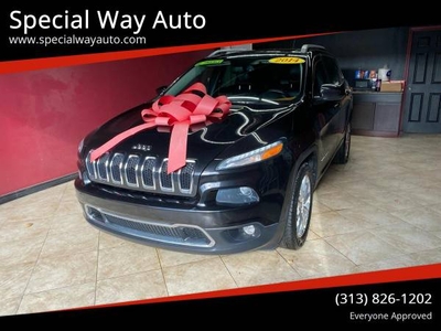 2014 Jeep Cherokee Limited 4dr SUV EVERY ONE GET APPROVED 0 DOWN $9,995
