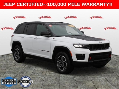 Certified Used 2022 Jeep Grand Cherokee Trailhawk 4WD With Navigation