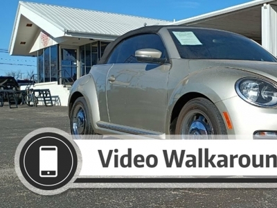 2015 Volkswagen Beetle Convertible 1.8T PZEV 2dr Convertible w/Sound, Navigation and Rearview Camera for sale in Altus, OK