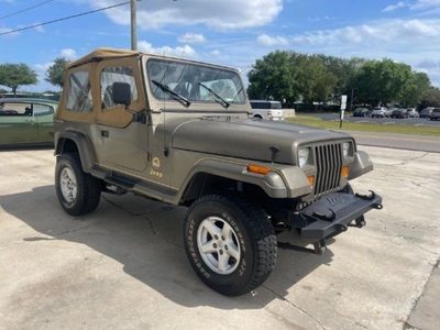 FOR SALE: 1989 Jeep Wrangler $28,895 USD