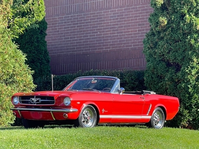 1965 Ford Mustang Bright Red C CODEV8
