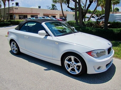 2012 BMW 1 Series 128i 2dr Convertible SULEV for sale in West Palm Beach, FL