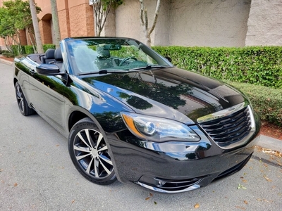 2012 Chrysler 200 S 2dr Convertible for sale in West Palm Beach, FL