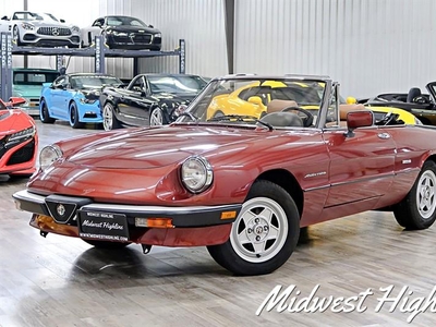 1989 Alfa Romeo Spider Veloce convertible Clean Carfax! 1 Owner! for sale in Rockford, Illinois, Illinois