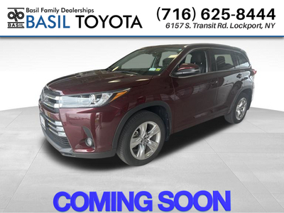 Used 2018 Toyota Highlander Limited With Navigation & AWD