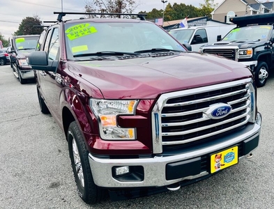 2017 Ford F-150 XLT 4WD, XLT Chrome Appearance Package, Clean Carfax 4X4 for sale in Milford, MA