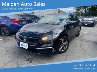 2019 Honda Civic LX 4dr Sedan CVT for sale in Malden, MA