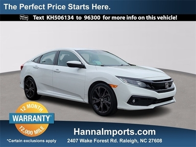 2019 Honda Civic Sport for sale in Raleigh, NC