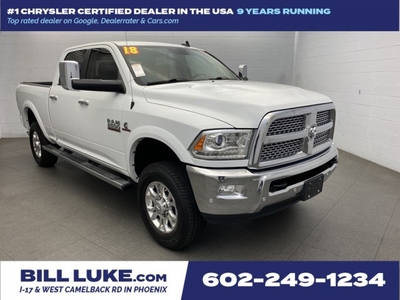 CERTIFIED PRE-OWNED 2018 RAM 2500 LARAMIE WITH NAVIGATION & 4WD