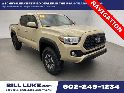 PRE-OWNED 2018 TOYOTA TACOMA TRD OFF-ROAD V6 4WD