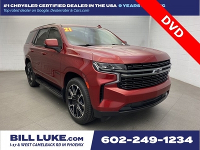 PRE-OWNED 2021 CHEVROLET TAHOE RST