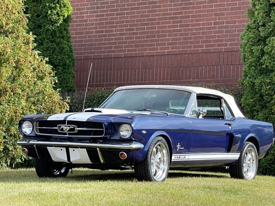1965 Ford Mustang Shelby Blue GT350 Tribute Convertible