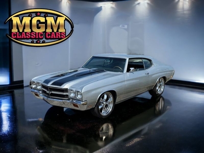 FOR SALE: 1970 Chevrolet Chevelle 396cid/6.5 Liter AIR CONDITIONING! $62,754 USD