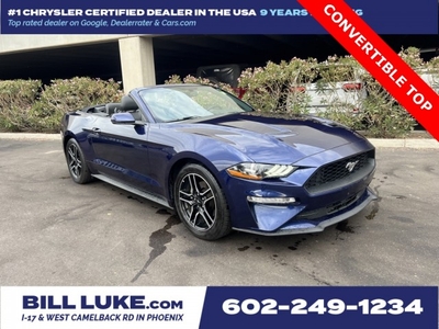 PRE-OWNED 2018 FORD MUSTANG ECOBOOST PREMIUM