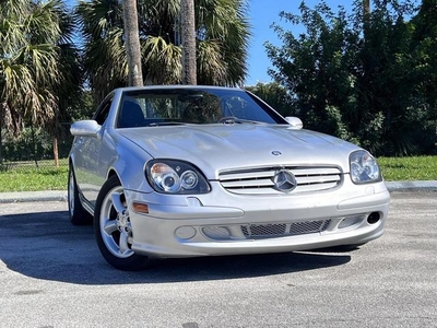 2001 Mercedes-Benz SLK-Class SLK 320 Roadster 2D for sale in Miami, FL