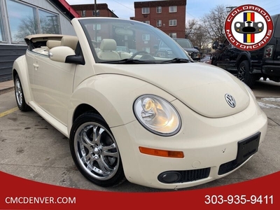 2006 Volkswagen New Beetle Convertib 2.5 Convertible Fun with Heated Seats and Low Miles for sale in Denver, CO