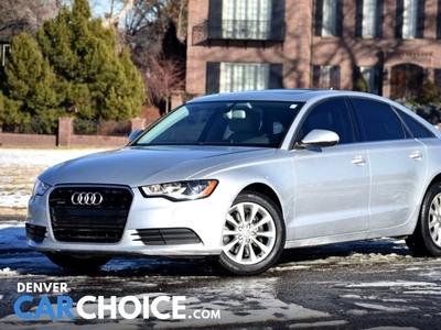 2013 Audi A6 2.0T quattro Premium NAVIGATION - SUN ROOF - LOADED WITH OPTIONS - 30 DAYS WARRANTY* for sale in Denver, CO