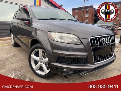 2013 Audi Q7 3.0T quattro S line Prestige Quattro AWD, Heated Leather Seats, Moonroof - Ultimate Lux for sale in Denver, CO