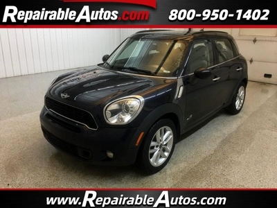 2013 MINI Countryman S AWD Repairable Hail Damage for sale in Strasburg, ND