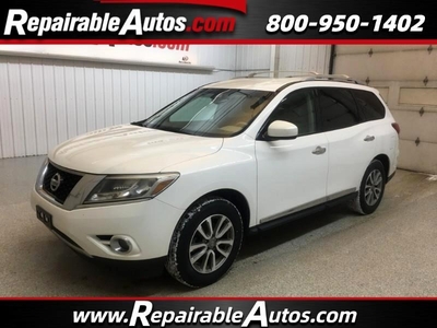 2013 Nissan Pathfinder SL 4WD Repairable Hail Damage for sale in Strasburg, ND