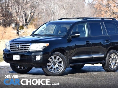 2013 Toyota Land Cruiser CLEAN CARFAX - LOADED - HEATED & COOLED SEATS - HARD TO FIND - 30 DAYS for sale in Denver, CO