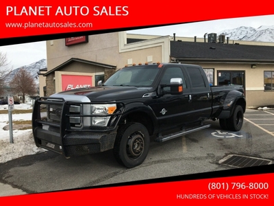 2016 Ford F-350 Super Duty Platinum 4x4 4dr Crew Cab 8 ft. LB DRW Pickup for sale in Lindon, UT