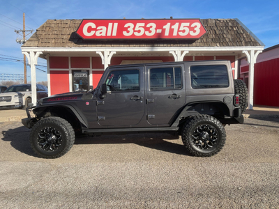 2017 Jeep Wrangler Unlimited Rubicon Hard Rock 4x4 for sale in Amarillo, TX