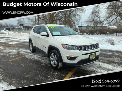 2018 Jeep Compass Latitude 4x4 4dr SUV for sale in Racine, WI