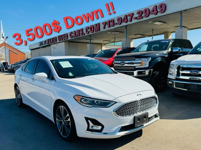 2019 Ford Fusion Titanium AWD for sale in Pasadena, TX